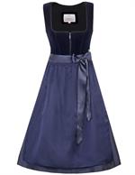Marjo Dirndl Kurz Bidingen nachtblau - Gr.44