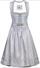 Marjo Dirndl Kurz Kimba eisblau/silber - Gr.42