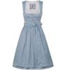 Marjo Dirndl Kurz Langdorf h'blau - Gr.34