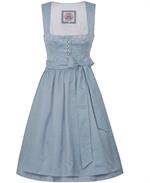 Marjo Dirndl Kurz Langdorf h'blau - Gr.34