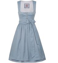 Marjo Dirndl Kurz Langdorf h'blau