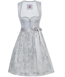 Marjo Dirndl Kurz Lynn silbergrau - Gr.44