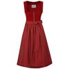 Marjo Dirndl Kurz Nussdorf rot - Gr.50