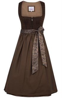 Marjo Dirndl Midi 70 Brunnenthal espresso - Gr.38