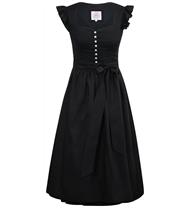 Marjo Dirndl Midi 70 Eugendorf schwarz