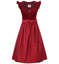 Marjo Dirndl Midi 70 Flügelarm Ansfelden karibu