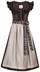 Marjo Dirndl Midi 70 Flügelarm Oberhofen espresso - Gr.36