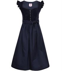 Marjo Dirndl Midi 70 Hochwinkel d'blau - Gr.30