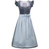 Marjo Dirndl Midi 70 Hochwinkel himmelblau - Gr.40