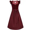 Marjo Dirndl Midi 70 Hochwinkel wine - Gr.36