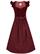 Marjo Dirndl Midi 70 Hochwinkel wine - Gr.42