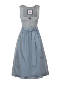 Marjo Dirndl Midi Brunnthal jade/h'blau - Gr.36