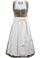 Marjo Dirndl Midi Eidenberg teak/seidenw. - Gr.44
