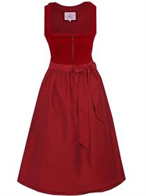Marjo Dirndl Midi Emmering kirsche - Gr.48