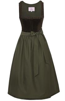 Marjo Dirndl Midi Emmering olive - Gr.42