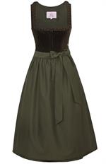 Marjo Dirndl Midi Emmering olive - Gr.48
