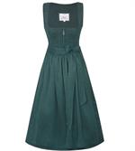 Marjo Dirndl Midi Gaimersheim flaschengrün - Gr.44