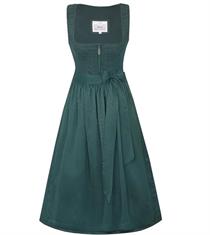 Marjo Dirndl Midi Gaimersheim flaschengrün - Gr.48