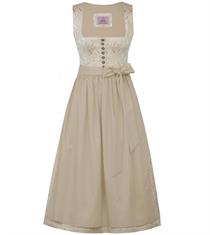 Marjo Dirndl Midi Griesstätt taupe - Gr.36
