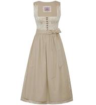 Marjo Dirndl Midi Griesstätt taupe