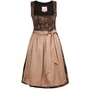 Marjo Dirndl Midi Iggensbach schwarz/taupe - Gr.34