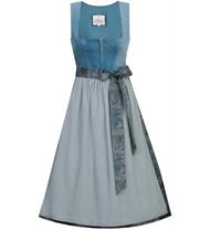 Marjo Dirndl Midi Irsee denim/cloud