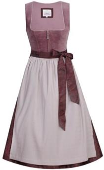 Marjo Dirndl Midi Irsee traube/mauve - Gr.34