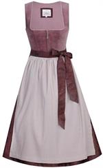 Marjo Dirndl Midi Irsee traube/mauve - Gr.42