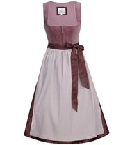 Marjo Dirndl Midi Irsee traube/mauve