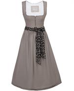 Marjo Dirndl Midi Solea Leo taupe - Gr.36