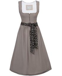Marjo Dirndl Midi Solea Leo taupe - Gr.38