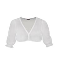 Marjo Dirndlbluse 1/2Schierling offw.