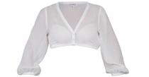 Marjo Dirndlbluse 3/4 Nandlstadt weiss - Gr.34