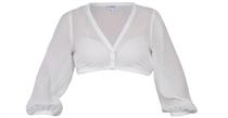 Marjo Dirndlbluse 3/4 Nandlstadt weiss - Gr.38