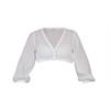 Marjo Dirndlbluse 3/4 Nandlstadt weiss - Gr.40