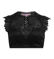 Marjo Dirndlbluse Flügela. Neudörfli schwarz