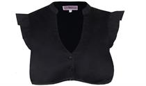 Marjo Dirndlbluse Flügelarm Kienberg schwarz - Gr.32