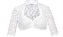 Marjo Dirndlbluse Gerda-Emma offw. Halbarm - Gr.40