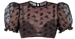 Marjo Dirndlbluse Kohlwies midnight - Gr.36