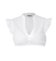 Marjo Dirndlbluse Kunreuth offwhite