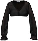 Marjo Dirndlbluse LA Arnstein schwarz - Gr.34