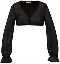 Marjo Dirndlbluse LA Arnstein schwarz - Gr.40