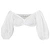 Marjo Dirndlbluse Thalindra weiss - Gr.34