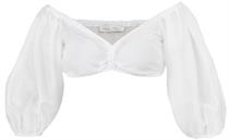 Marjo Dirndlbluse Thalindra weiss - Gr.40
