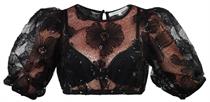 Marjo Dirndlbluse Vionella schwarz - Gr.38