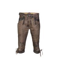 Marjo Lederhose mit Gürtel rocky
