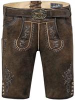 Marjo Lederhosen Kurz Kürnach espresso - Gr.56