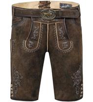 Marjo Lederhosen Kurz Kürnach espresso