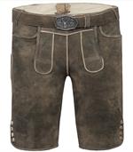 Marjo LH Kurz m.Latz u.Gürtel Rückholz granit - Gr.52