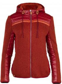 Marjo Strickjacke Bärnau rot/orange - Gr.40